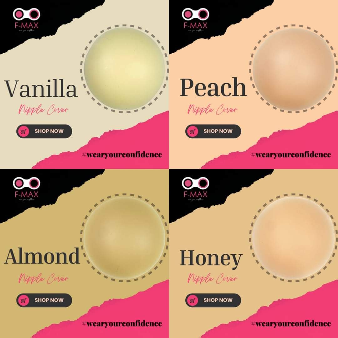 FMAX Adhesive Silicone Nipple Cover and Adhesive Soap - Image 2