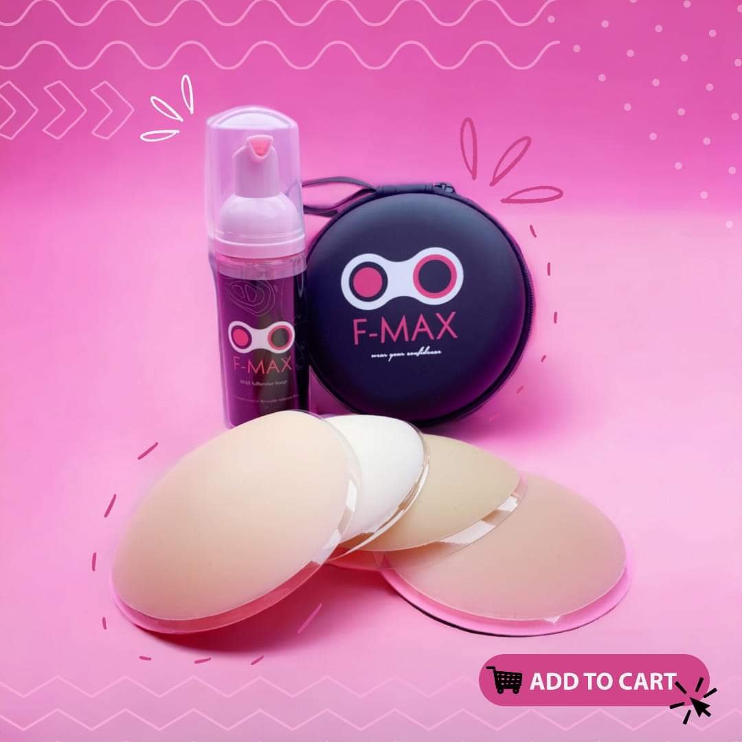 FMAX Adhesive Silicone Nipple Cover and Adhesive Soap - Image 4